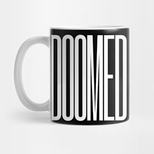 doomed bold logo Mug